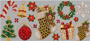 16oz Christmas-S  2408